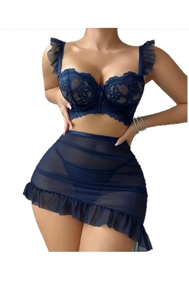 Lacivert jartiyer - 2