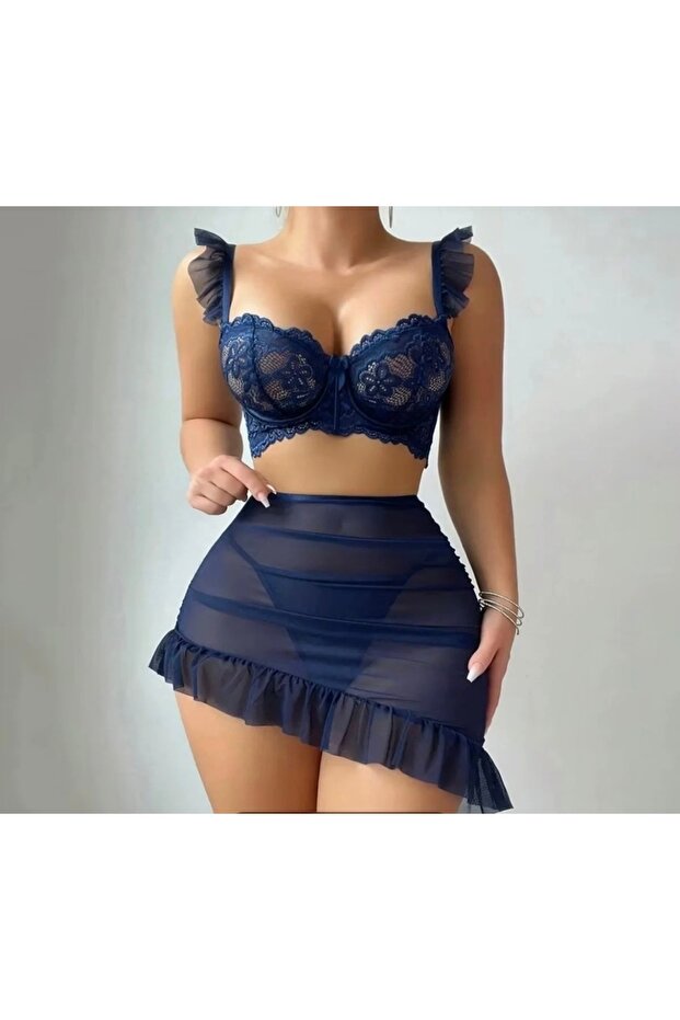 Lacivert jartiyer - 1