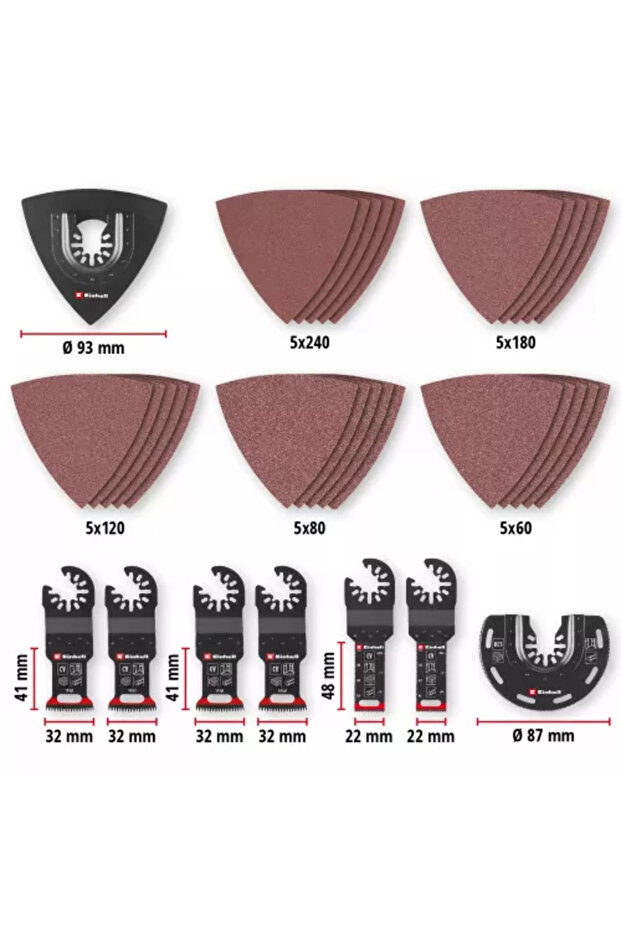 Set Accesorii Lemn Multitool 35 piese - 2