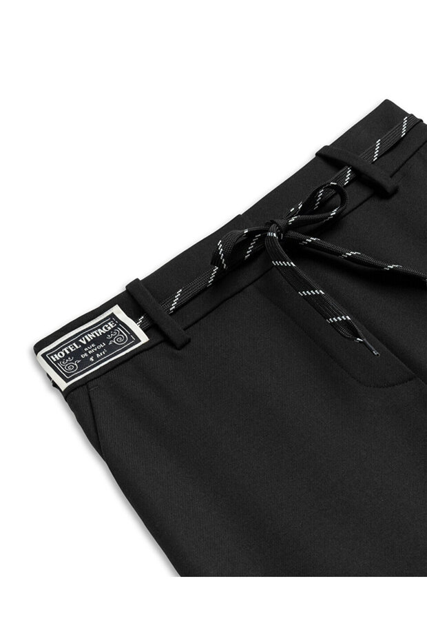 PATCH'Lİ WIDE LEG PANTOLON - 4