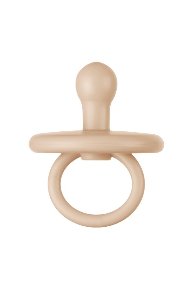 Silicone Pacifier 0+Month - Bubble Beige
