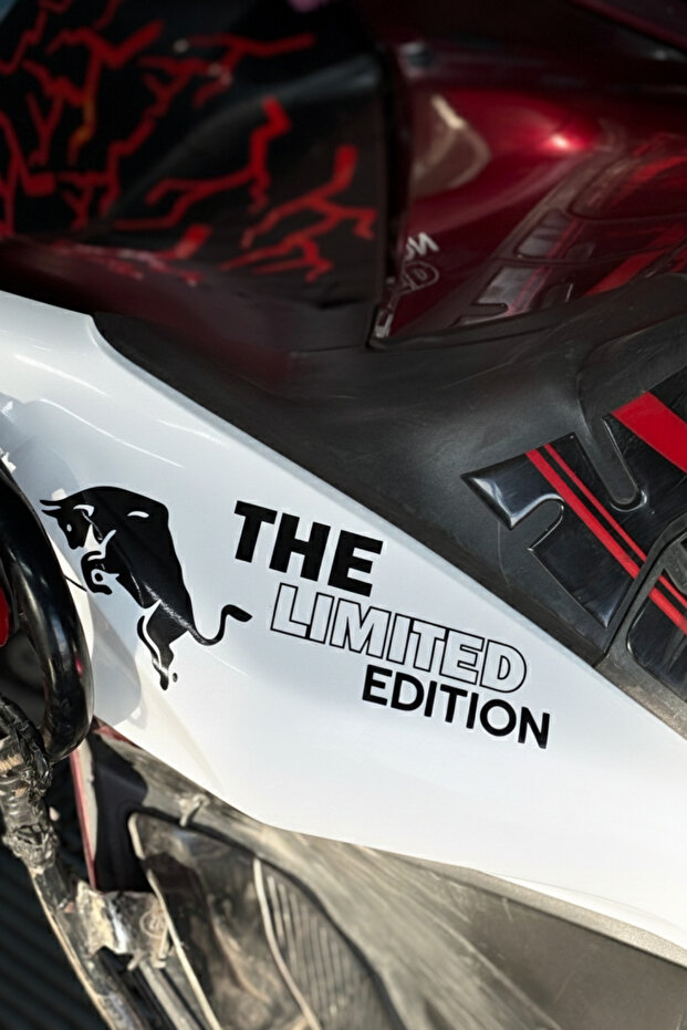 Bull Energy Limited Edition Sticker Decal (Single Side) for Honda Pcx