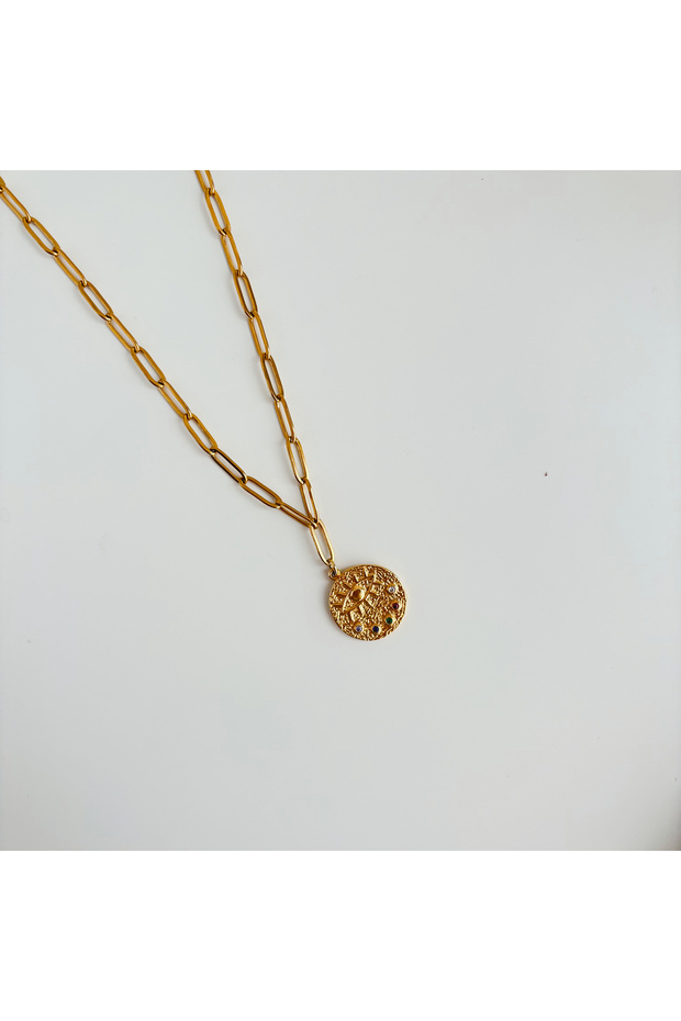 Vela Steel Necklace | Steel Necklace