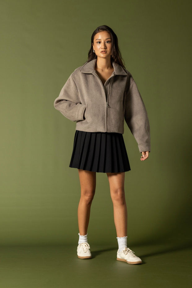 Jachetă cu fermoar - 3