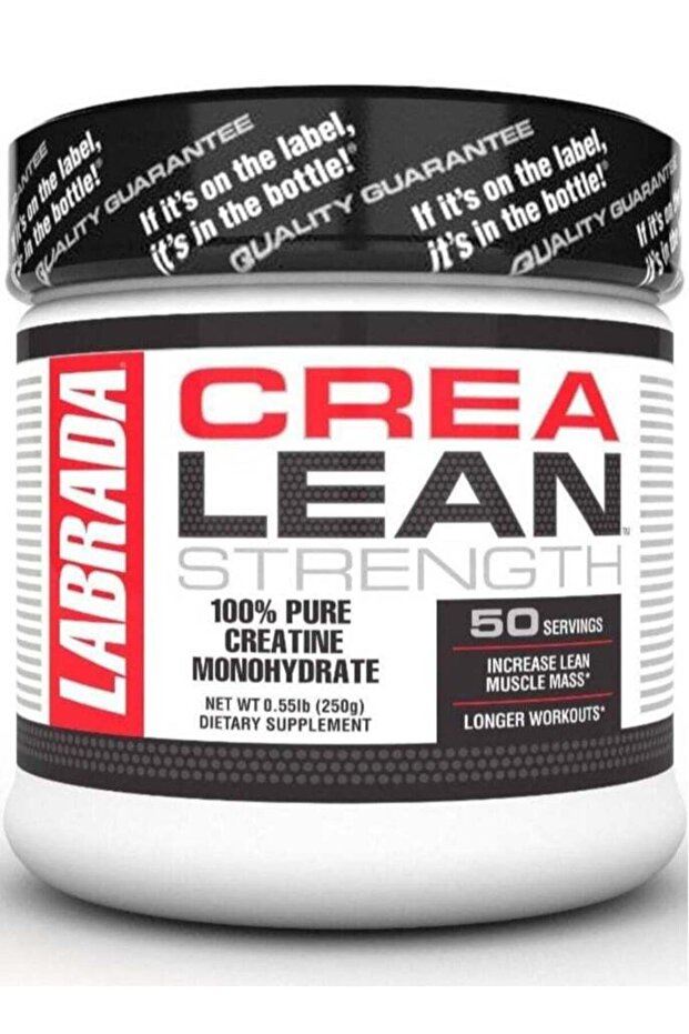 CREA LEAN Creatine Monohydrate, 250g, Unflavored, 50 Servings