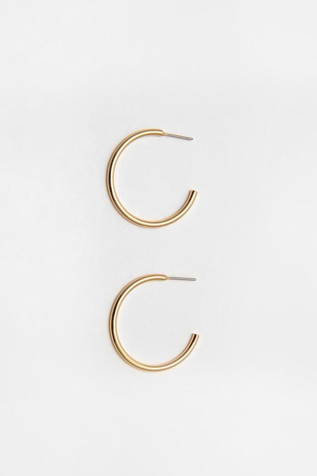 2'li basic halka küpe paketi - 3