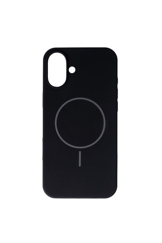 Toc Soft Silicone Magsafe Apple iPhone 16 Plus Negru