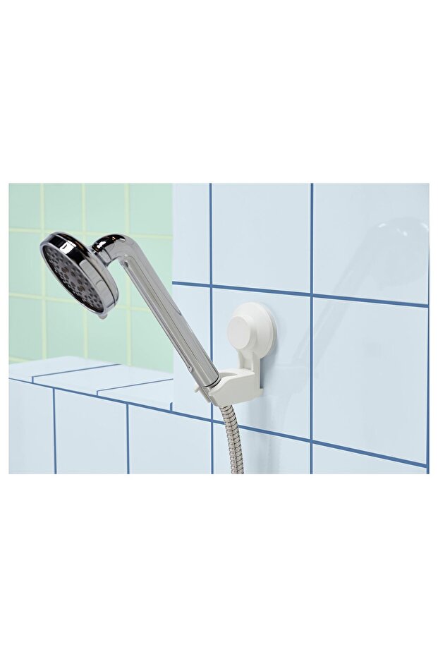 COZY ROOM - TISKEN duş askısı, vantuzlu, beyaz - 3