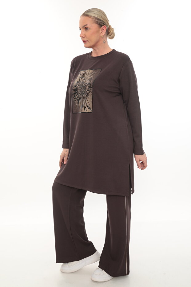 طقم تونيك مقاس كبير - 2