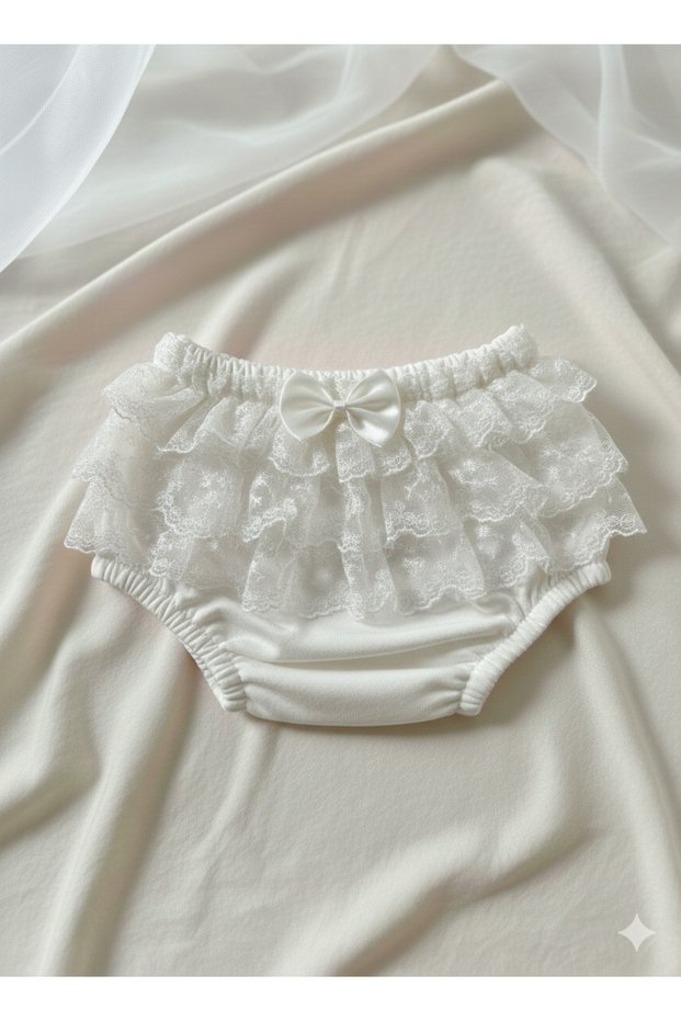 Baby Girl Lace Panties with Bow Baby Gift
