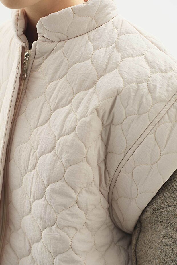 Kapitone Taş Yelek - 5