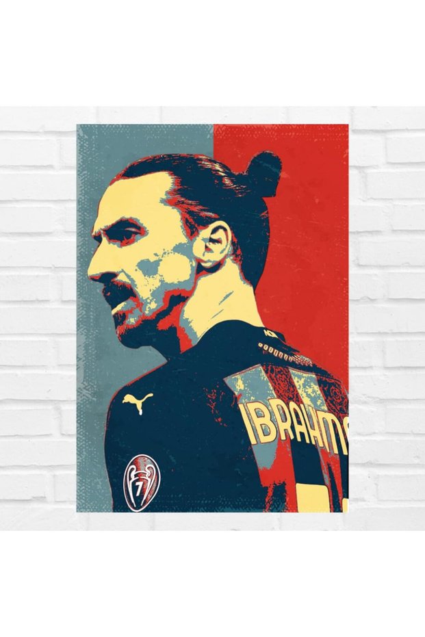 ALAYRA - Zlatan Ibrahimovic Quote Poster For Room & Office ( X , Rolled)48.3X33 CM