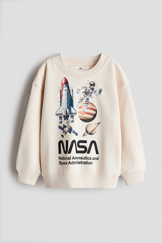 Baskılı Sweatshirt - 3