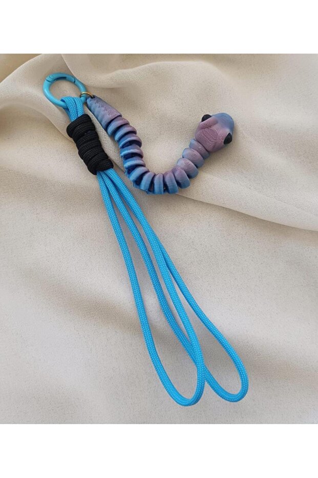 Keychain Bag Ornament 3D Snake Snake Plays Joint Toy Christmas Birthday Gift