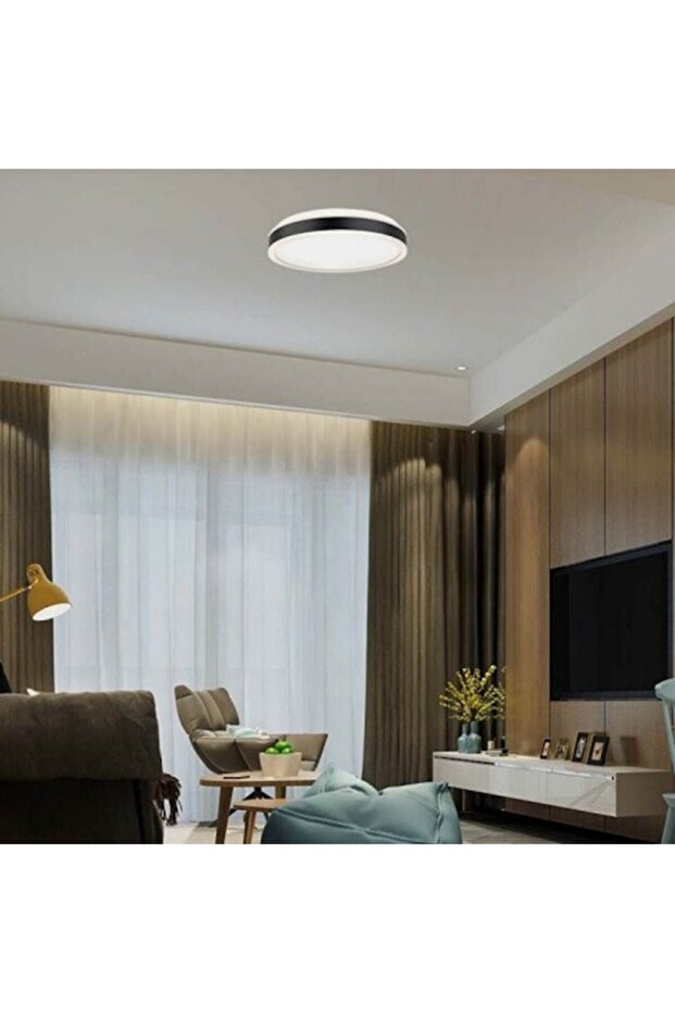 Round LED Ceiling Light 36W 3-Function LZ35 - 2