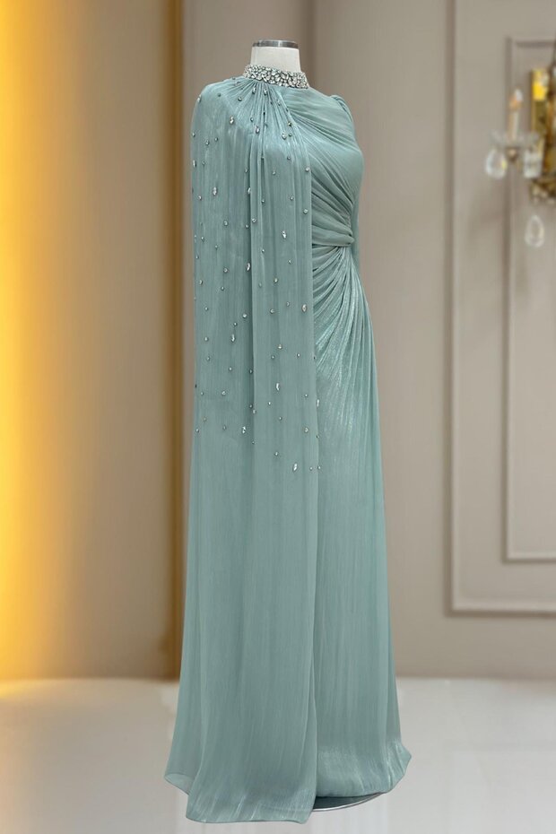 Helen Abiye Elbise Mint - 3