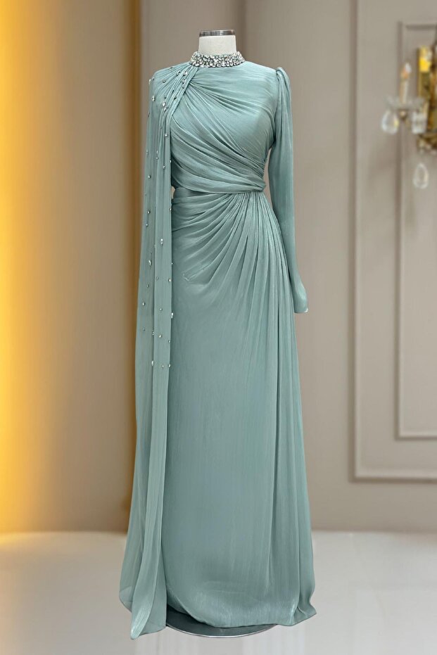 Helen Abiye Elbise Mint - 1