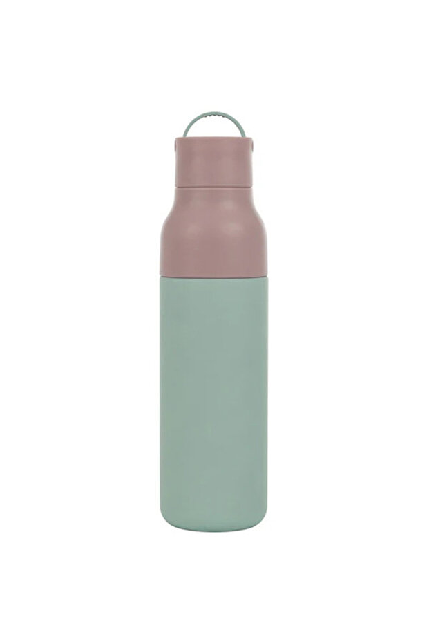 Active Water Bottle 500ml – Mint & Pink (2-Tone)