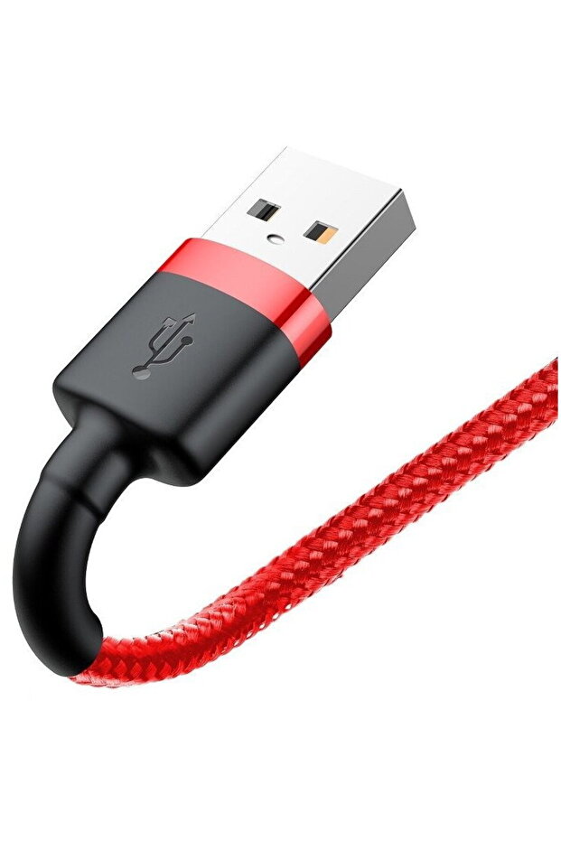 Cablu USB Lightning Cafule 2A 3m Roșu - 5