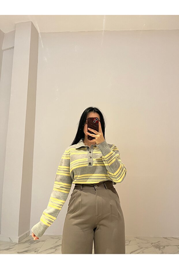 Kadın Triko Kazak - 1