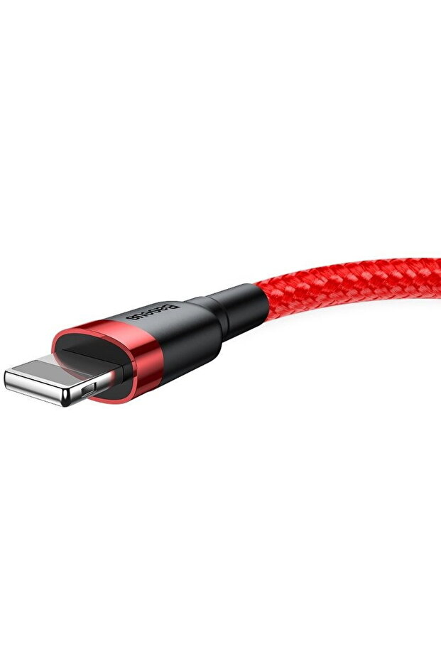 Cablu USB Lightning Cafule 2A 3m Roșu - 4