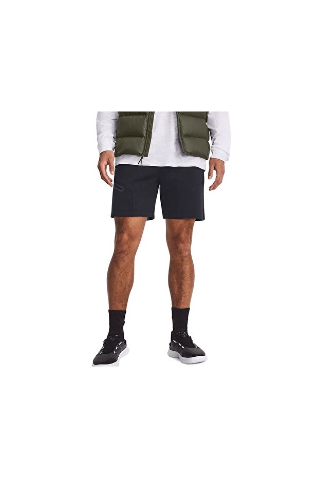 Siyah Erkek Şort - 1