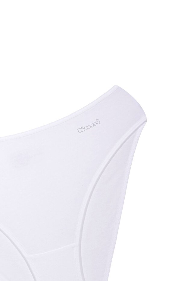 Kadın Basic 5 li Slip Modal Külot Beyaz - 2