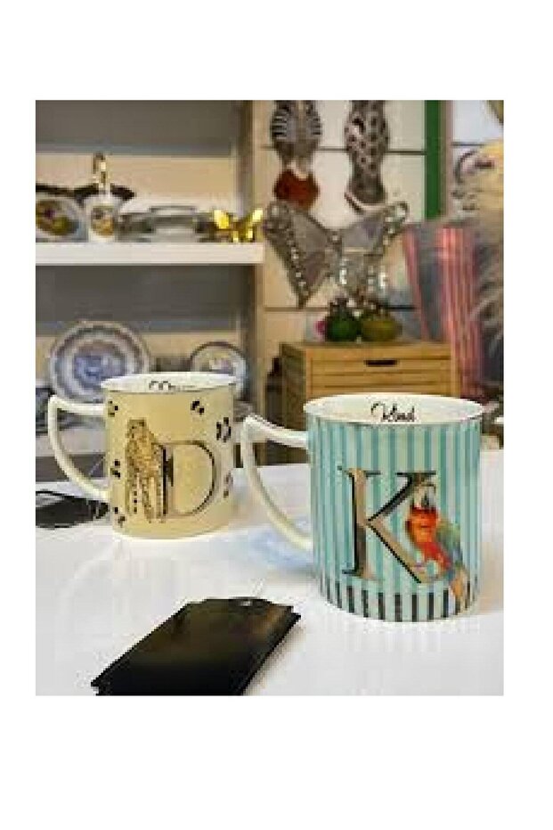 AXEL MUG KUPA HARFLİ - 2