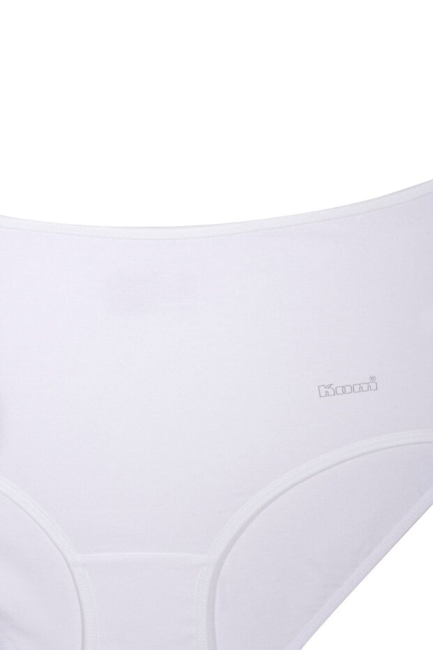 Kadın Basic 5 li Maxi Modal Külot Beyaz - 3