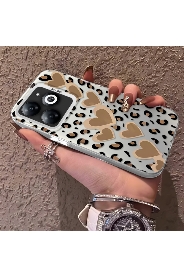 حافظة متوافقة مع هاتف Tecno Spark 20 بنمط pardus، حافظة هاتف صلبة مضادة للسقوط - 2