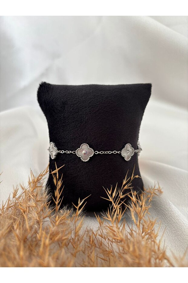 Yonca Model Çelik Bileklik - 3