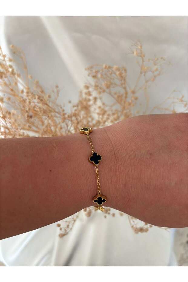 Yonca Model Çelik Bileklik - 2