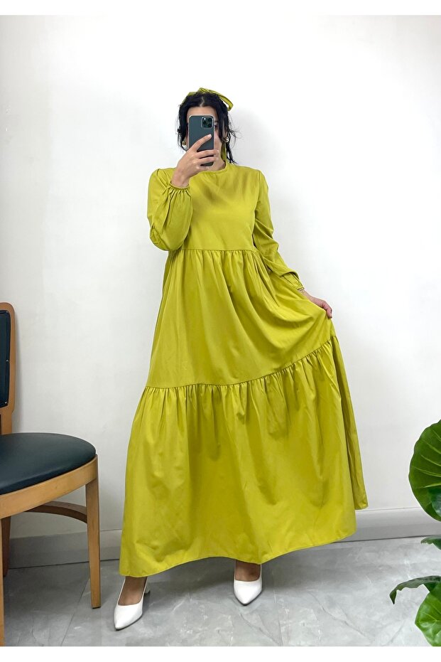 Rochie lungă cu talie înaltă - 2