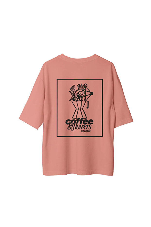 Coffee & Flowers - Oversized T-Shirt