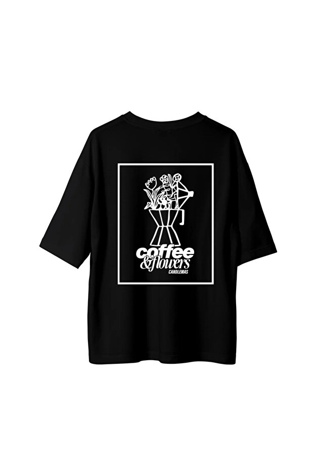 Coffee & Flowers - Oversized T-Shirt