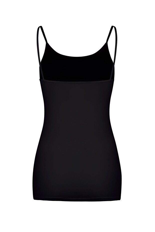 Kadın Basic 2 li Modal Top Atlet Siyah - 2
