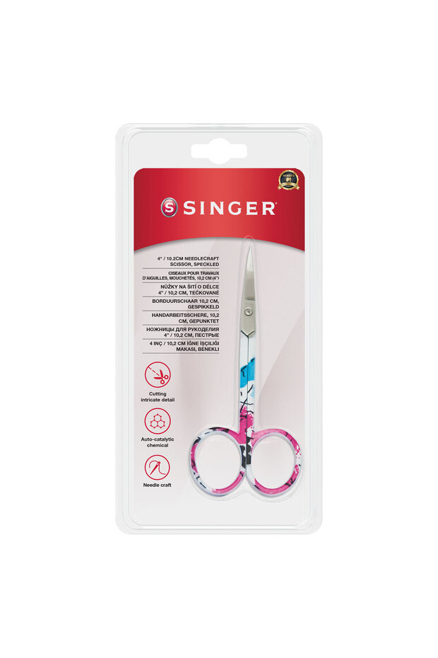 Curved Tip Colored Embroidery Scissors 250014403