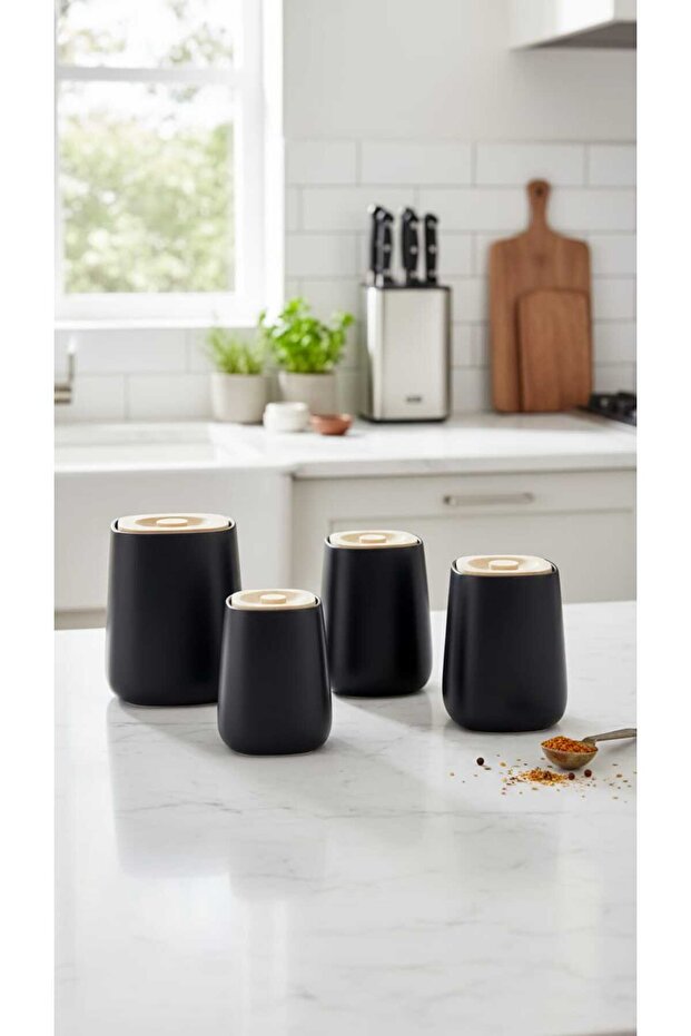 طقم برطمانات علب بهارات وتوابل - 2