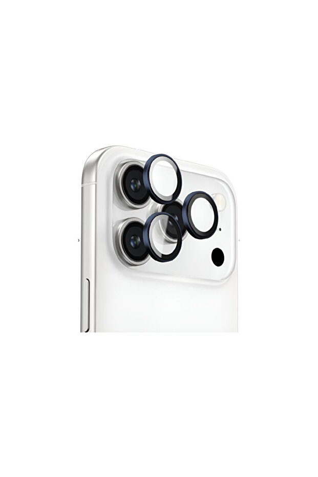 - iPhone 17 Pro and Pro Max rear camera lens protector - Blue -