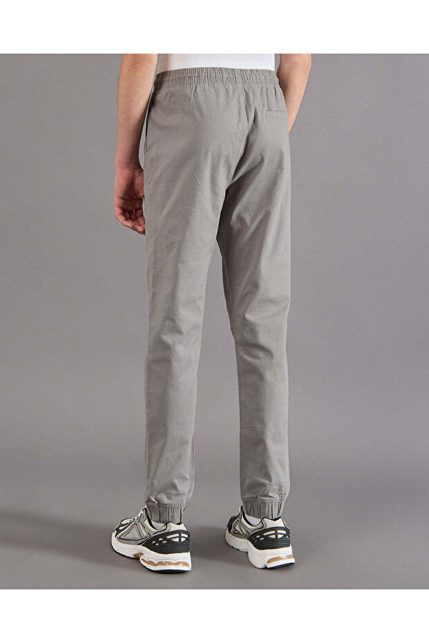Senior Boys Grey Basic Pull On Joggers - 3