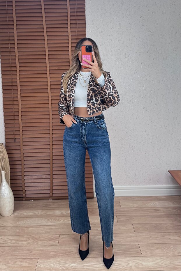 Mini Blazer Ceket - 1