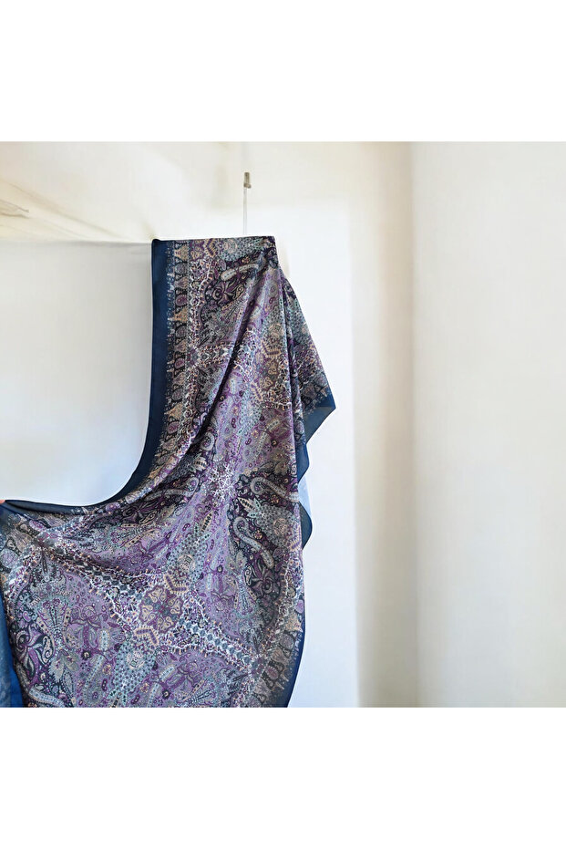 Soft Şal Sayedar Serisi Mor - 3