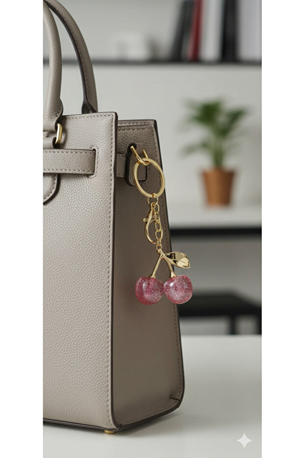 Cherry Figured Keychain - 2