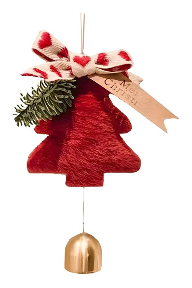 Red Christmas Tree Bells