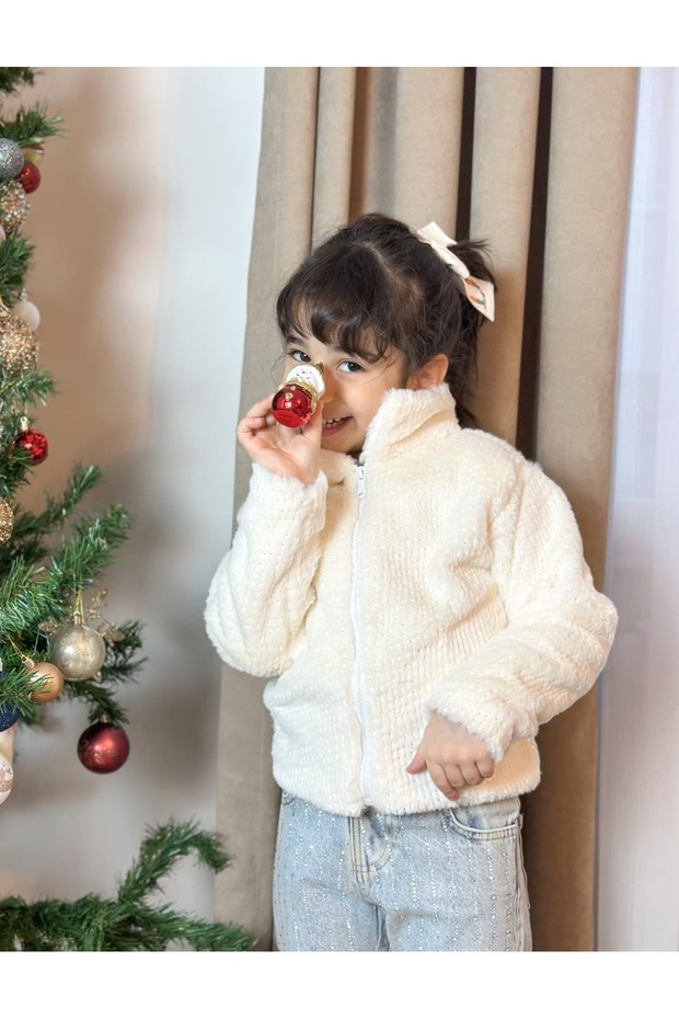 سترة سيم مطبوع المخملية - 4