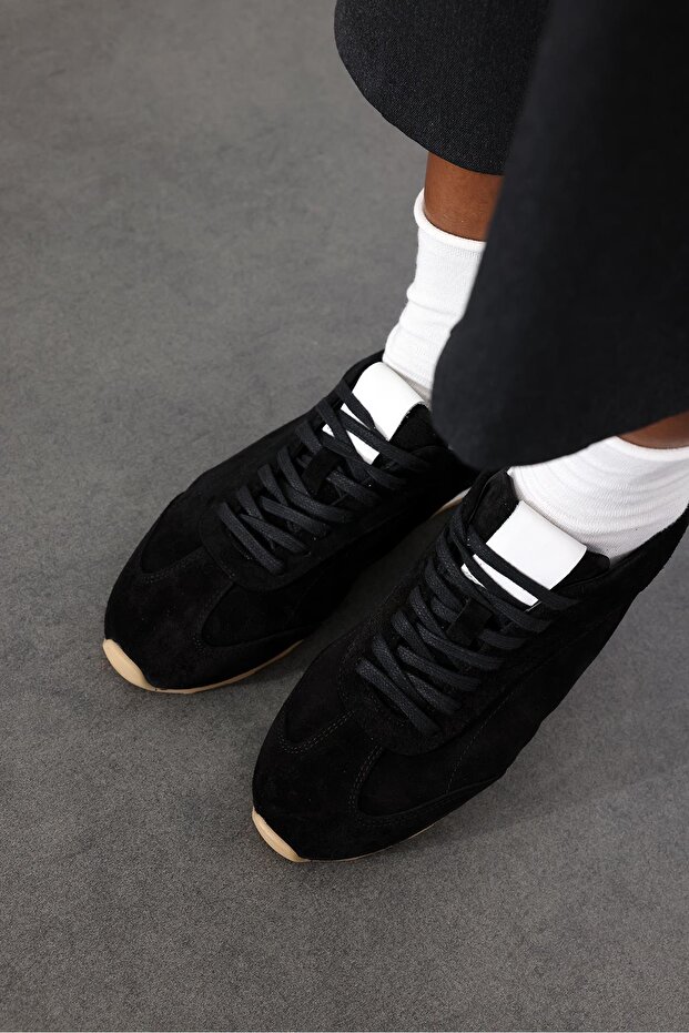 Siyah Basic Sneaker 25445 - 3
