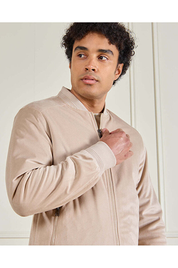 جاكيت رجالي بيج - 4