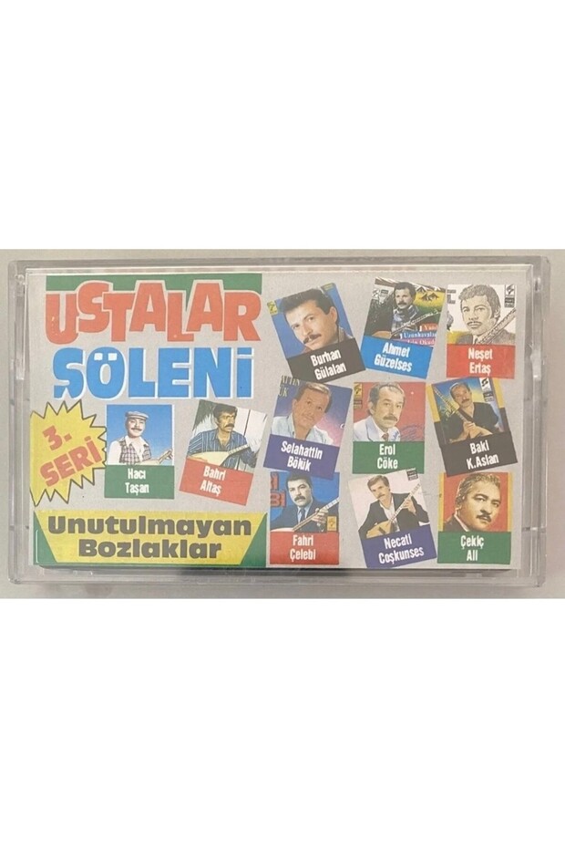 Masters' Feast Unforgettable Bozlaks Zero Cassette (Neşet Ertaş-Çekiç Ali-Hacı Taşan)