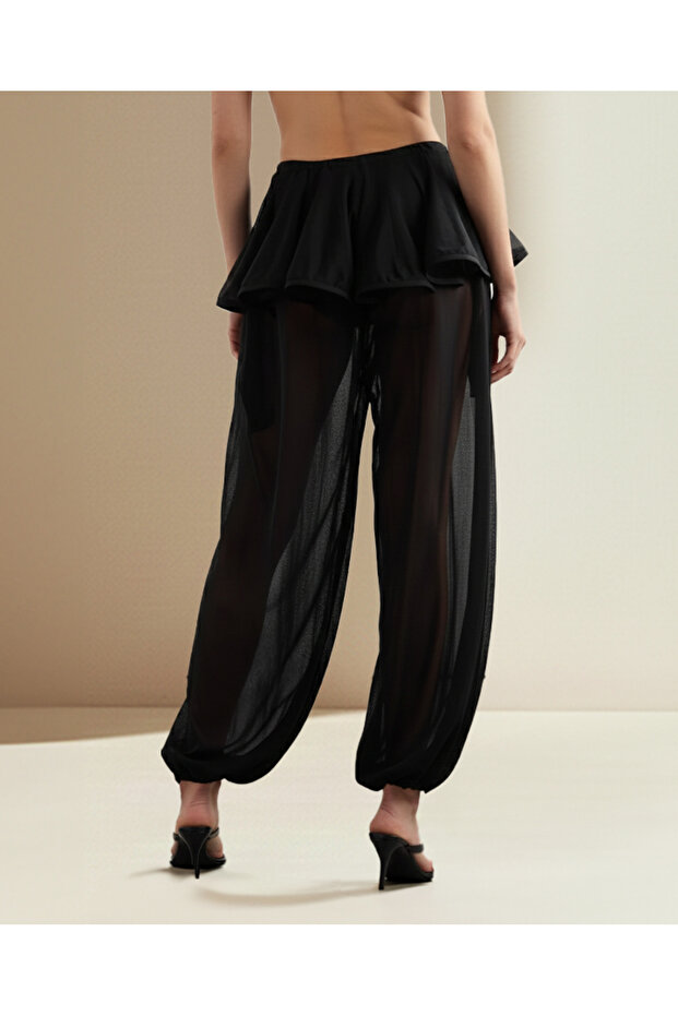 Lilbasic Şifon Şalvar Pantolon - 2