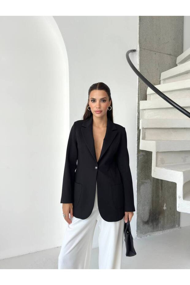 Örme Kumaş Ceket - 5